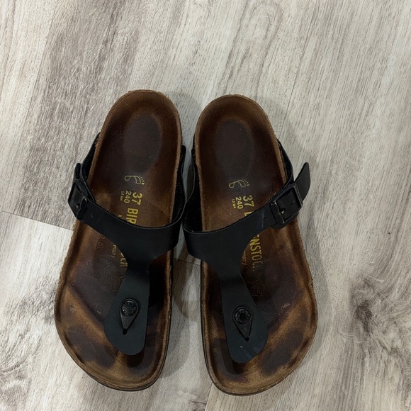 Birkenstock Shoes - Birkenstock Black Sandals SIZE 6 WOMEN IN GOOD CONDITION